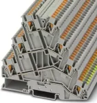 Phoenix Contact PT 2,5-PE/3L mootori klemmliist, Push-in, 3-tasemeline, PE, 2,5 mm&sup2;, hall, 3210542