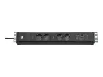 Brennenstuhl Premium-Web-Line V3 IP-juhitav pistikupesa, 4 pesa, Ethernet, 3 m (1156057984)