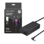 Qoltec 50076 90W toiteadapter/inverter siseruumides, must