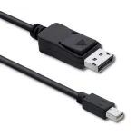 DisplayPorti kaabel Qoltec 50434 1.8 m Mini DisplayPort Must