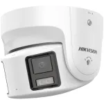 Hikvision DS-2CD2387G2P-LSU/SL (4mm)(C) ColorVu panoraam-tornkaamera IP, 8 MP, 4 mm, 180&deg;, IP67, PoE, valge