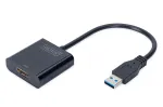 DIGITUS USB 3.0 HDMI-adapter Sisend USB, V&auml;ljund HDMI Eraldusv&otilde;ime kuni 1080p