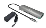 i-tec USB-C Metal Nano dokkimisjaam 4K HDMI LAN toiteedastusega 100 W + universaalne laadija 100 W