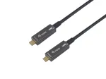 Equip USB-C kuni C aktiivne optiline kaabel, M/M, 5,0 m, PD 60W, 4K/60Hz, 10Gbps, Video+Andmed+PD