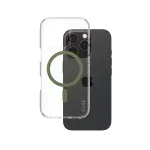 PanzerGlass CARE&trade; by &reg; Urban Combat &uuml;mbris l&auml;bipaistev rohelise MagSafe'iga iPhone 16 Pro