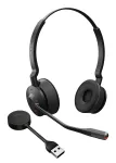 Jabra Engage 55 SE - USB-A UC Stereo, EMEA/APAC, juhtmevaba, 40 - 16000 Hz, kontor/k&otilde;nekeskus, 83 g, k&otilde;rvaklapid, must