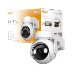 Imou Cell PT kupli IP turvakaamera v&auml;litingimustesse 2304 x 1296 pikslit sein