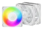 ARCTIC Freezer P12 Pro A-RGB (Valge) - 3-pakk 120 mm A-RGB PWM ventilaator kaabli jagajaga