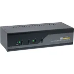 KVM t&ouml;&ouml;laua l&uuml;liti InLine 62654I 4-pordiline kahe monitoriga HDMI 4K USB 3.0 heli