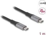 USB-kaabel DeLOCK 81191 USB4 Gen 2x2 1m USB-C must hall
