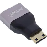 InLine 17991C kaablisoolis adapter HDMI A Mini HDMI C Must, Hall