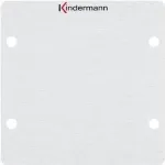 Seinaplaadi/l&uuml;liti kate Kindermann 7444000500 alumiinium