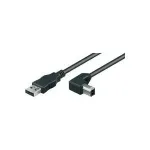 Wentronic Goobay USB 2.0 Hi-Speed kaabel, must, 2 m - USB 2.0-pistik (t&uuml;&uuml;p A) > USB 2.0-pistik (t&uuml;&uuml;p B) (50856)