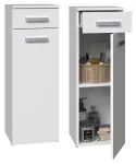 Vannitoa poolkolonn sahtliga Top E Shop Nel 30&times;30&times;85 cm valge matt