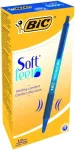 BIC pastapliiatsid SOFTFEEL CLIC 0,32 mm, sinine, karp 12 tk 914346