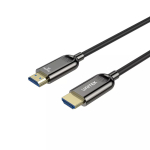 HDMI-kaabel Unitek C11085GY01-30M &mdash; 30 m, HDMI Type A isane&ndash;isane, HDMI 2.1, 48 Gbit/s, ARC, kullatud kontaktid, must