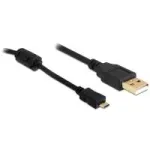 USB-kaabel DeLOCK USB 2.0 A&ndash;USB-micro-B 3 m must