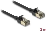 DeLOCK RJ45 v&otilde;rgukaabel Cat.8.1 3m Must