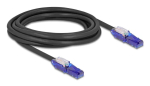 V&otilde;rgukaabel DeLOCK 80928 RJ-45 Cat6 3 m must lilla