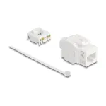 Delock 90722 Keystone moodul RJ45-LSA Cat.6A UTP, 180 kraadi, t&ouml;&ouml;riistavaba