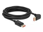 DisplayPort kaabel DeLOCK 87057 8K 60Hz 5m isane isasele 90&deg; nurga all