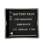 Extra Digital DMW-BCK7E aku Panasonic jaoks, 3,7V 1000mAh 3,7Wh, Li-ion
