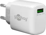 Goobay USB-Fast Charger QC 3.0 (18 W) Valge (61672)