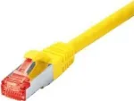 Tecline exertis Connect - paigalduskaabel - RJ-45 (M) kuni RJ-45 (M) - 10 m - SSTP-kaabel - CAT 6 - halogeenivaba - kollane (71510Y)
