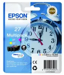 Epsoni &auml;ratuskell 27 DURABrite Ultra tindikassett 1 tk Originaal ts&uuml;aan, magenta, kollane