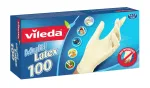 &Uuml;hekordsed latekskindad VILEDA Multi Latex 100, Beež, Suurus S/M, 100 tk