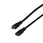 USB-kaabel EFB Elektronik EBUSBC-USBC10GE.0,2 USB 3.2 Gen 2 0,2 m USB C Must