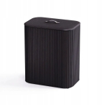 Joseph Joseph Tota Trio Luxe 90 L pesu sorteerimise korv, must