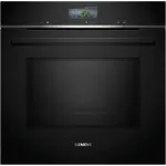 SIEMENS HM736GAB1 iQ700 Sisseehitatud ahi mikrolaineahjuga, must, 60 cm, Home Connect
