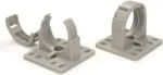 HellermannTyton CTCC-IWS37-MB65-PA66/6HIRHS-GY 20 lainelise toru klamber, hall, 37mm, kruvikinnitus, PA66, 20 tk pakend