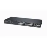 VIVOTEK AW-GEV-288A-370 PoE Switch, 24-Port Gigabit, 4 SFP, 370W, Rackmount, Unmanaged