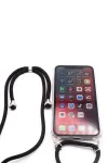 Evelatus Apple iPhone X/XS &uuml;mbris n&ouml;&ouml;riga must l&auml;bipaistev