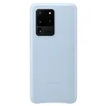 Samsung Galaxy S20 Ultra Leather Cover Case Sky Blue