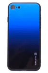 Evelatus Apple iPhone 7/8 Gradient Glass Case 7 Sea Depth