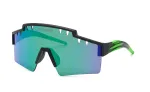 PHILIPP PLEIN SPORT SSP001-99U28V meeste p&auml;ikeseprillid - must raam, hallid l&auml;&auml;tsed, kilpstiil