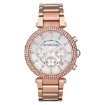 Michael Kors MK5491 Naiste roosakuldse tooniga roostevabast terasest kronograafkell 39mm