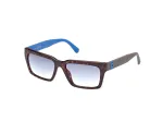 GUESS Meeste P&auml;ikeseprillid GU00121-5652W Havana Pruun Ruudukujuline Raam 56mm