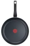 TEFAL Easy Plus Praepann 24 cm, fikseeritud k&auml;epide, must, titaanist mittekleepuv, mitte induktsioon