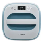 LOKLIK Easy Heat Press 25.5 x 25,5 cm Denim Blue