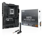 Emaplaat ASUS X870 MAX GAMING WIFI7 ATX &mdash; AMD X870, Socket AM5, DDR5, 4 DIMM, 256 GB, Wi‑Fi 7, Bluetooth 5.4, 3 M.2, 2x USB4 Gen3x2