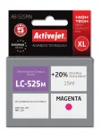 Tindikassett ActiveJet AB-525MN, &uuml;hilduv Brother LC-525M-ga &mdash; magenta, k&otilde;rge (XL) 15 ml