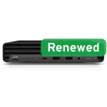 HP EliteDesk 805 G6 Desktop Mini arvuti, AMD Ryzen 5 PRO 4650GE, 16 GB RAM, 256 GB SSD, AMD Radeon Graphics, Windows 11 Pro (taastatud, A-klass)