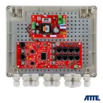 V&auml;line PoE l&uuml;liti Atte IP-8-20-L2 &mdash; 8-pordiline l&uuml;liti IP-kaameratele, mudel 18314