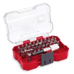 Einhell 32-osaline kruvikeeraja otsakute komplekt magnetilise hoidikuga, S2 teras, PH/PZ/pilu/Torx/kuuskant, 1/4 inch kuuskantvars 118693