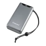 Akupank INTENSO 7332054 &mdash; 20000 mAh, PD 3.0 ja QC 3.0, 20 W, USB-A + USB-C, hall