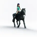 Schleich Horse Club Lisa & Storm mitmev&auml;rviline 42712